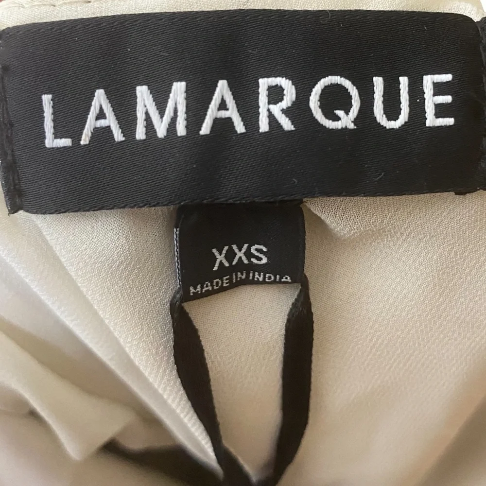 LAMARQUE | NWT Abella Dress in Bone Size XXS